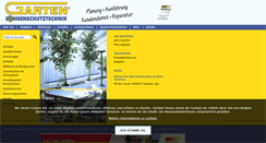 Desktop Screenshot of garten-sonnenschutztechnik.de